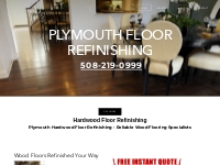 Floor Refinishing in Plymouth