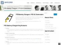 PTO Battery Chargers   DC Generators | Innotec Power