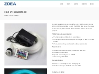 Fiber Optic Lighting Kit   PMMA Fiber Optic Cable