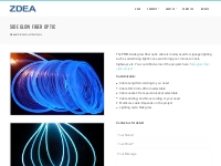 Side Glow Fiber Optic   PMMA Fiber Optic Cable