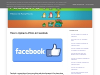 How to Upload a Photo to Facebook