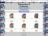 PokezorWorld has Nintendo Pokemon: Sealed products-Booster boxes and p