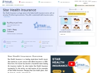 Star Health Insurance: Buy Plan Online and Get upto 15% Discount*