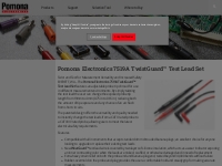 Pomona Electronics 7519A TwistGuard™ Test Lead Set | Pomona Electronic