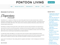 Premier Pontoon - Pontoon Living