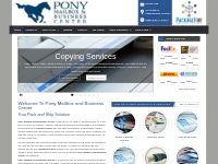   	Packing, Shipping, Mailing | Hendersonville, TN | Pony Mailbox and 