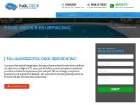 Pool Deck Resurfacing | Concrete Pool Deck Resurfacing Company