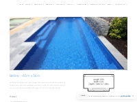 Bellino Pool - 6.5m x 3.6m | Pool Garden Design - Sydney | Northern Be