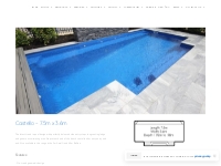 Castello Pool - 7.5m x 3.6m | Pool Garden Design - Sydney | Northern B