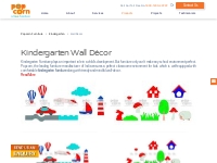 Wall Decoration for Kindergarten Classroom | Popcorn Furniture