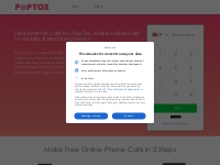 Free Internet Calls | Free Online Calls | PopTox