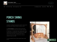 Porch Swing Stands | Cedar Swings N Things