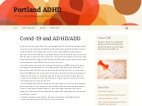 Portland ADHD | Attention Deficit Hyperactivity Disorder