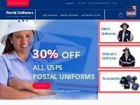 Postal Uniforms | USPS Uniforms | 30% Off Retail   Vouchers Accepted