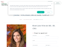 Julie Wendt, MS, LN, CNS | Potomac Psychiatry