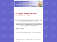 Potty Training ebook