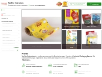 Food Packaging Pouch and Packaging Pouch Manufacturer | Vee Dee Enterp