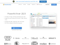 PowerArchiver   Compress, Encrypt, Exchange and Backup your data.