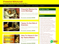 Powerful Witchcraft Love Spells - powerfulwitchcraft.com