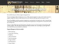 Program Management | PowerWright Technologies, Inc. | United States