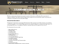Transmission Lines | PowerWright Technologies, Inc. | United States