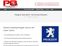 Peugeot Specialist Chatswood | PQ Automotive | PQ Automotive Chatswood