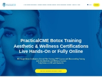 MD-Taught Botox Training, Filler, PRP, BHRT. CME-Accredited