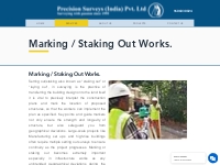Best Marking / Staking Out Works ( 2023 ) - Precision Surveys (INDIA) 