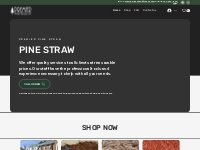 Pine Needle Mulch | Premier Pine Straw LLC. | Ruby, SC