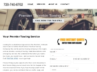 Towing Services in Thornton CO