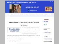 FEATURED ARIZONA MLS HOMES For Sale In Tucson AZ