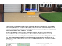 About us - Driveway and Patio Installation Specialists | Nottingham