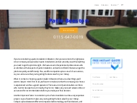 Patio Beeston - Driveway and Patio Installation Specialists | Nottingh