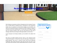 Resin Driveways - Driveway and Patio Installation Specialists | Nottin