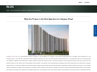 Why this Project is the Best Apartment in Sarjapur Road?