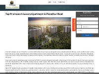 Top Pre-launch Luxury Apartment in Panathur Road | Prestige Green Gabl