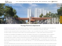 Prestige Park Grove Apartments | Bangalore | Whitefield | Price
