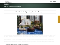 Best Upcoming Projects in Bangalore | Prestige Park Grove