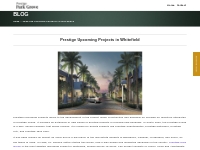 Prestige Group Upcoming Projects in Whitefield