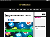 10 Best Chatting Apps In India for Voice Call and Text 2023