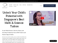 Best Math Tutors | Online Math Tuition Singapore