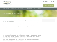 Periodontal (Gum) Disease - Prime Dental
