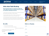Wide Aisle Pallet Racking Sheffield - Supply   Installation
