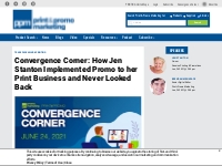 Convergence Corner: How Jen Stanton Implemented Promo to her Print Bus