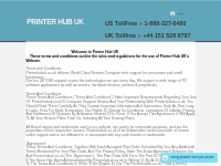Terms   Conditions | Printer hub uk