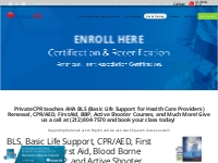 Register Online :: Accredited AHA Certs NYC