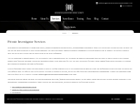 Services - Birmingham investigation agency