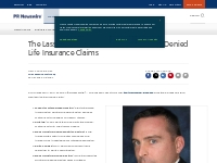 The Lassen Law Firm Lists 35 Reasons for Denied Life Insurance Claims