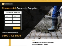 Commercial Concrete Suppliers in London - Pro-Mix Concrete