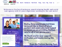 ProCare Nursing have won health and social care awards in Cardiff, Wal